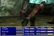 Barret using Sense.