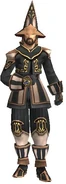 Hume BLK Cobra Coat Set (FFXI).jpg (18 KB) A Hume Black Mage in the Cobra Coat set.