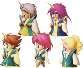 Summoner Job from FFV SD art