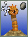 Abyss Worm Card