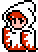 FF3NES White Mage Victory Pose