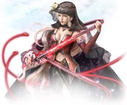 Dark Fina's promotional render from Final Fantasy Brave Exvius.