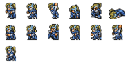 Set of Kain's Wardrobe Record sprites.