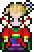 Pixel sprite of Kefka Palazzo from Final Fantasy 6