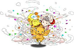 Moogle & Carbuncle.
