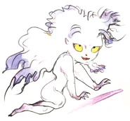 Chibi artwork of Esper Terra by Yoshitaka Amano.