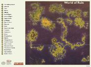 World of Ruin Map.