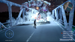 Blizzaga on a Red Giant from FFXV