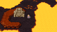 The Dwarven Castle on the world map (PSP).