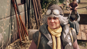 Mireille speaks to Damon from Final Fantasy VII Remake