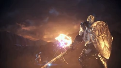 A paladin in the "End of an Era" video.