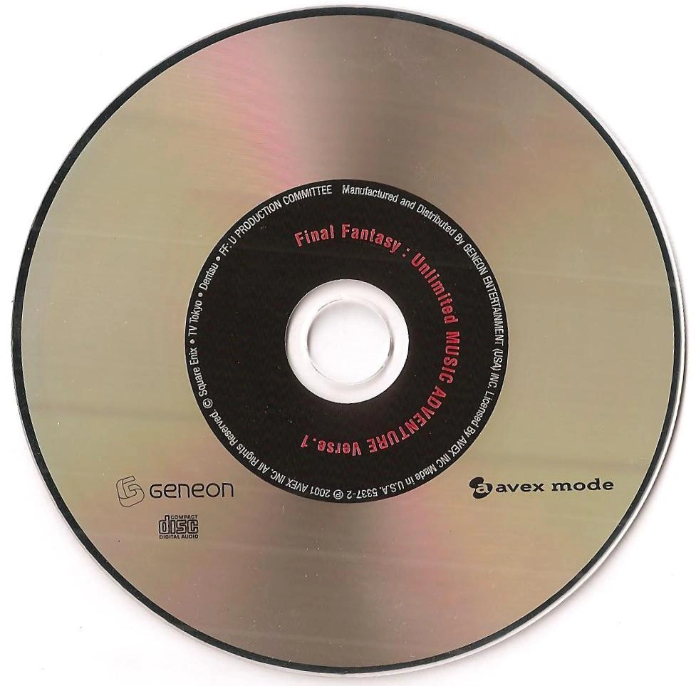 FF:U MUSIC ADVENTURE Verse.1」 Final Fantasy: Unlimited - Music