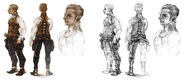 Concept art of Balthier.