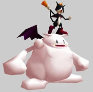 Battle render from the Final Fantasy VII Ultimania Omega.