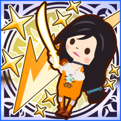 Might in Final Fantasy Airborne Brigade (SSR+ Legend) [FFIX].