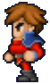 Sol from Final Fantasy Dimensions as a Warrior.