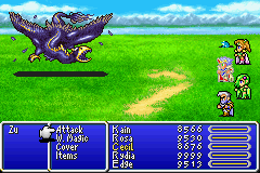Kain as a toad in Final Fantasy IV (GBA).