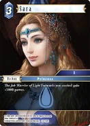 Sara [10-112H] Opus X series card.