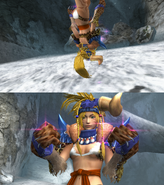 Rikku's victory pose.