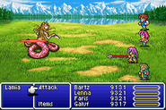 Attack from FFV Advance