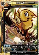 Front of Chocobo's card for Lord of Vermillion 2.