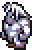 Animated sprite of Umaro's victory pose (SNES/PS/GBA).