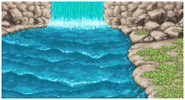 Battle background 2 in Final Fantasy (PSP).