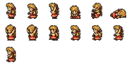 Set of Alma's sprites.