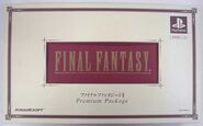 A versão japonesa original, chamada Final Fantasy I & II Premium Package.