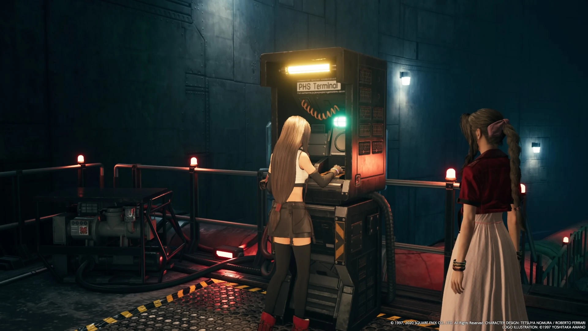 PHS Terminal from FFVII Remake