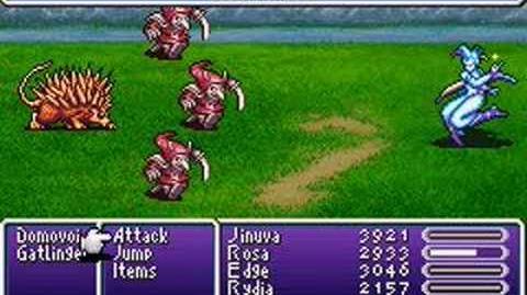 Final Fantasy IV Advance  (GBA) Gameplay 