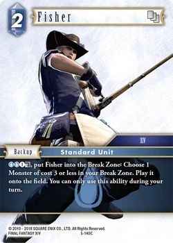 Fisher [5-140C] Opus series card.