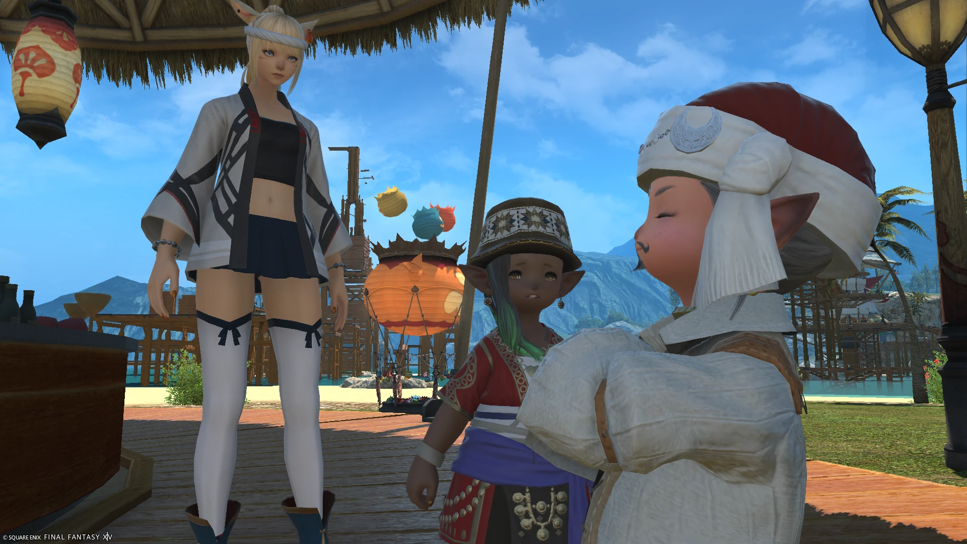 Gegeruju and Memeja from FFXIV