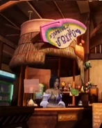 Lebreau's bar in Bodhum.