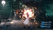 Mysterious Spectres fought during Head for the Pillar from FFVII Remake