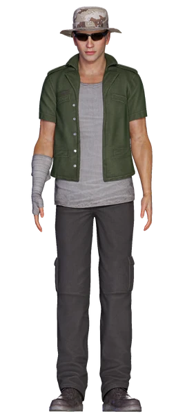 Narjin from FFVII Remake render