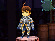 Iron Armor in Final Fantasy Crystal Chronicles: Ring of Fates.