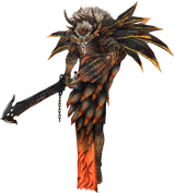 Jecht as Braska's Final Aeon.