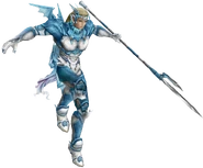 Kain's first alt outfit in EX Mode.