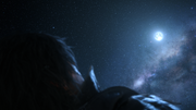 FFXVI Clive looks at the moon
