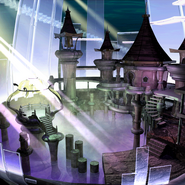 The Water Altar in Final Fantasy VII.