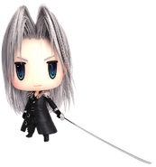 Sephiroth in World of Final Fantasy.