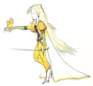 Chibi artwork by Yoshitaka Amano.