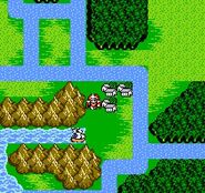 The town of Amur on the World Map (NES).