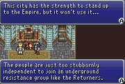 FFVI GBA Arvis talking to Locke