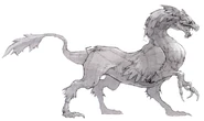 Hippogryph concept art.