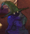 The second Black Mage statue in Legend of Mana.