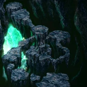 Path from left and down.