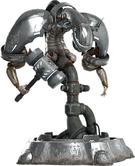 Sledgeworm from FFVII Remake render