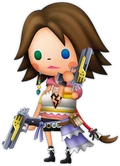 Yuna in her Final Fantasy X-2 attire.